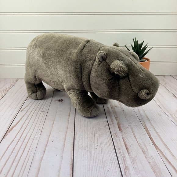 Ganz Webkinz Signature Hippopotamus Plush Toy 12" Adopt A Pet No Code WKS1029 - Picture 1 of 6
